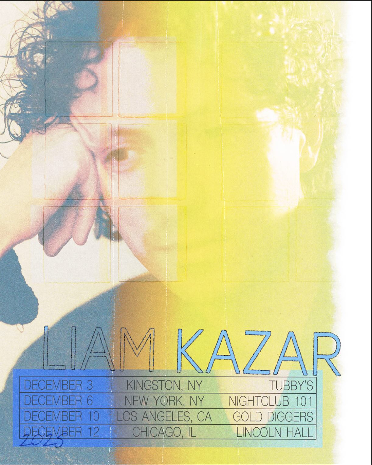 Liam Kazar Twilight Override & Pilot Light Headline Tour Poster 2026